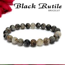black rutile bracelet - Copy